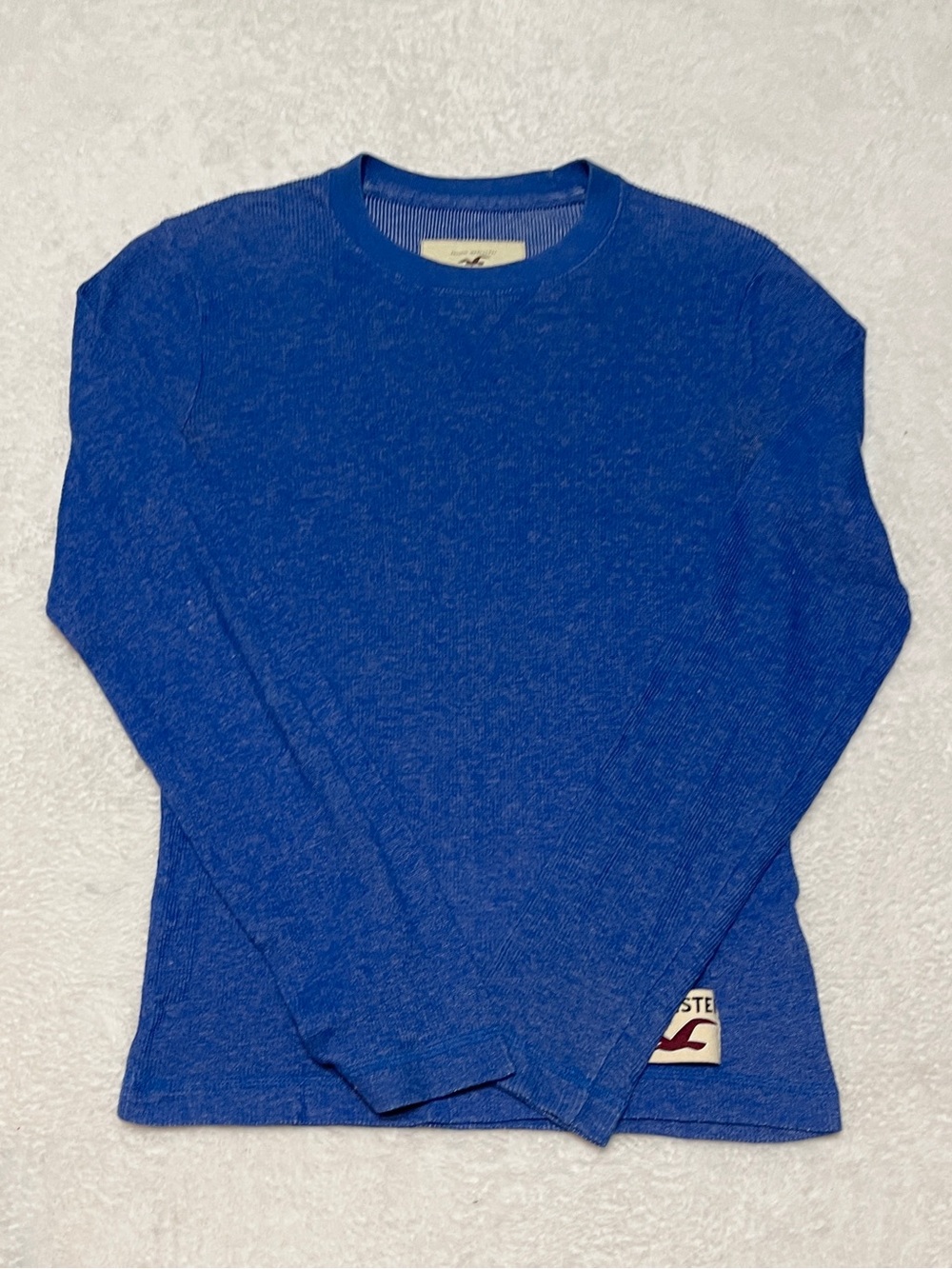 Hollister Vintage Long Sleeve Classic Blue Thermal Layer Shirt Men’s Small